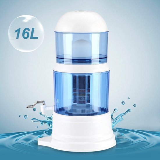 16L Keramische Koolstof Mineraal Waterzuiveraar Filter Dispenser Filtratiesysteem waterfilter kraan