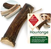 Gewei kauwstang XL (gehalveerd) voor honden, 100% hertengewei als langdurig hondenspeelgoed, hondenlekkernij, tandverzorging, kauwbot, kauwgewei, hondenbotten, uit werpstangen