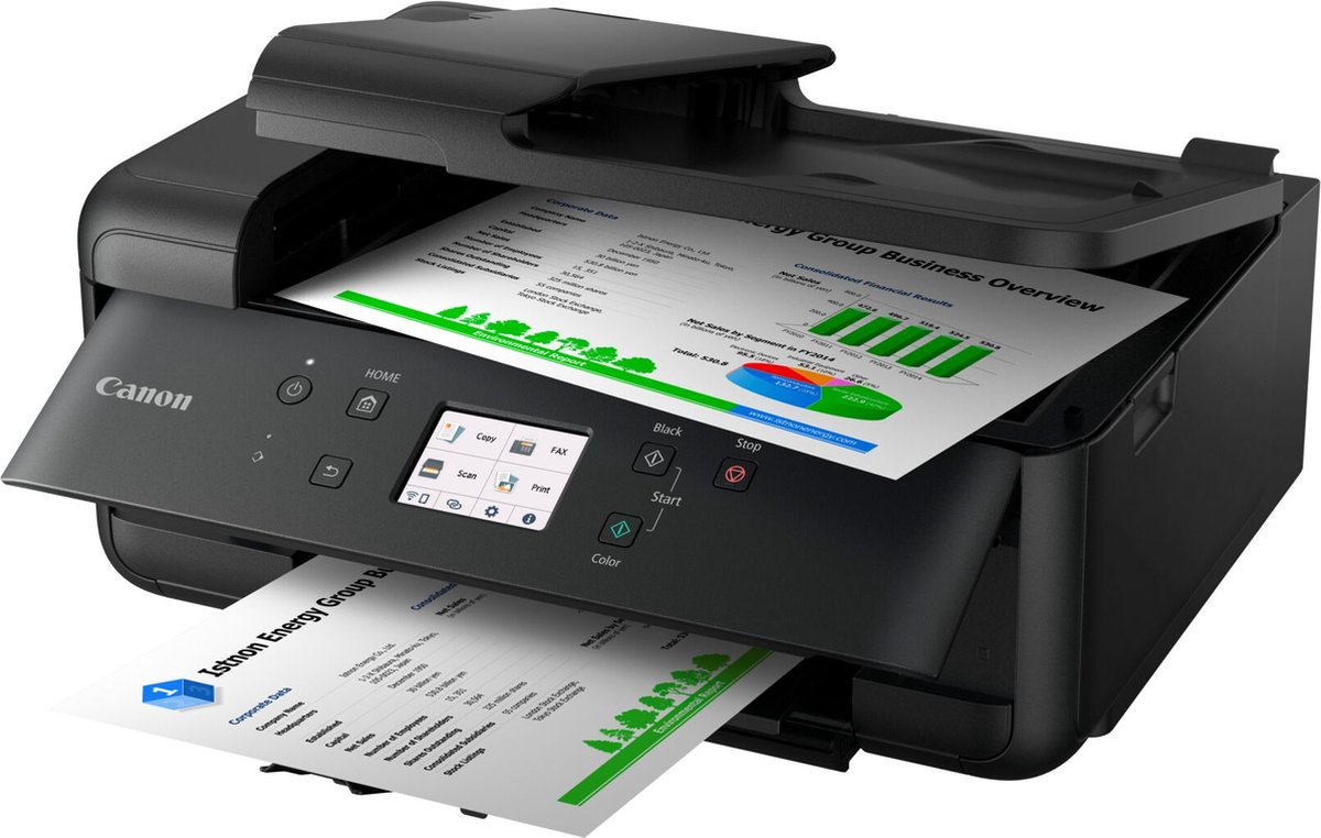 Canon PIXMA TR7650 - All-in-One Inkjetprinter - Zwart — afbeelding 7