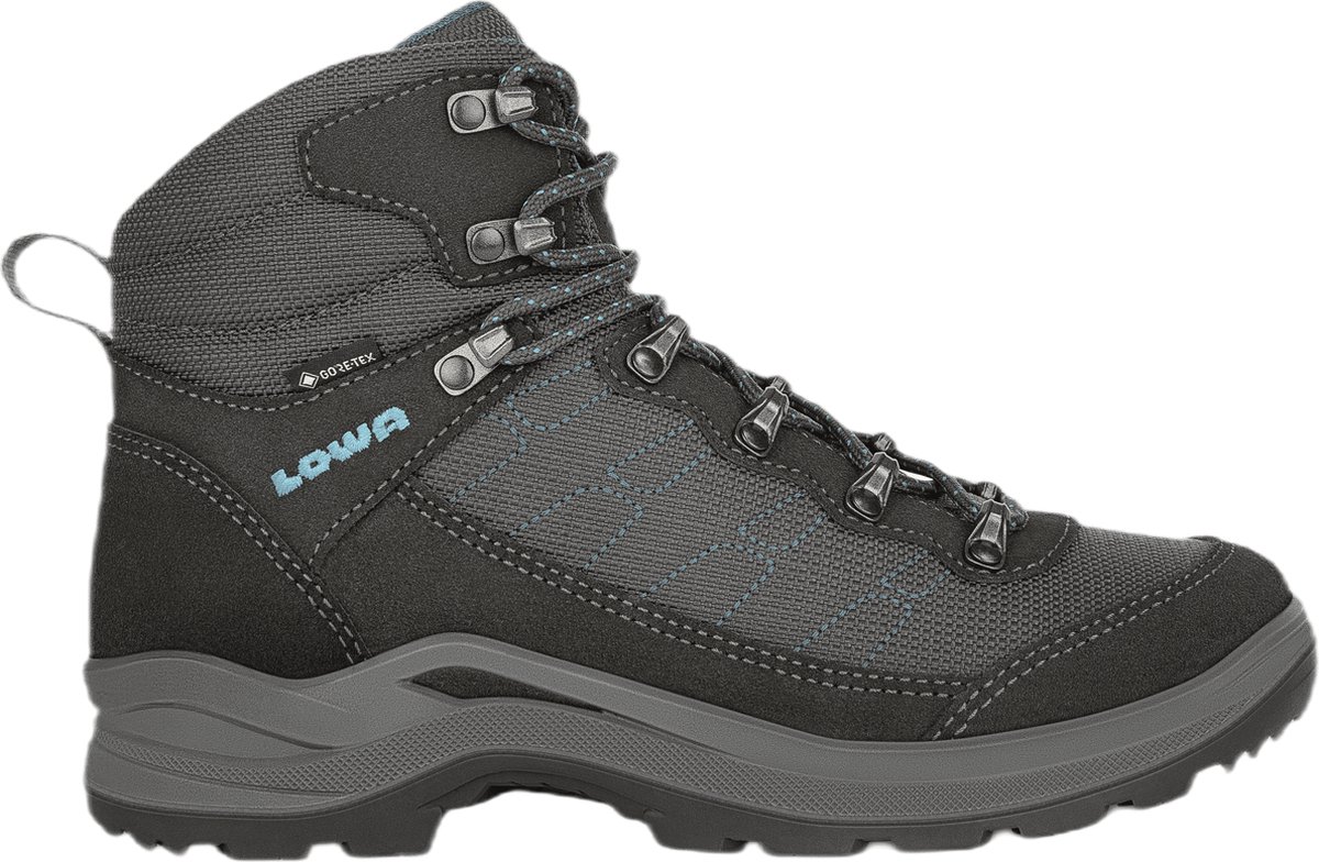Lowa Taurus Pro GTX Mid Ws Dames waterdichte mid wandelschoenen Antraciet