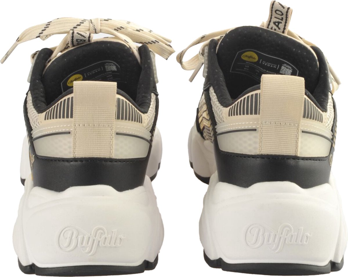 Buffalo CLD run dames sneaker - Zwart multi - Maat 41