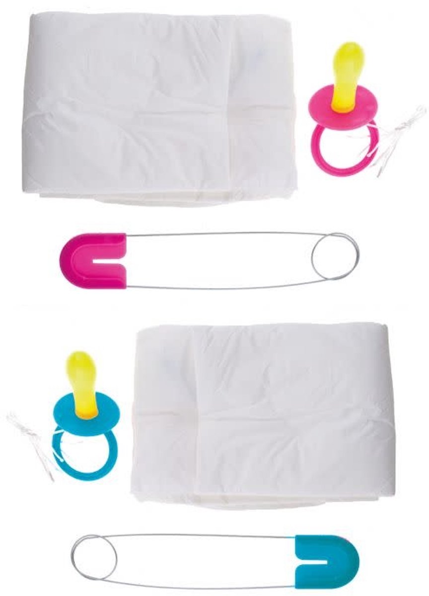 Roze baby verkleed set