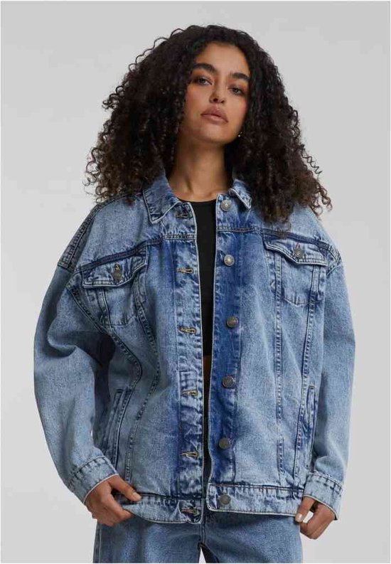 Urban Classics - Oversized 90‘s Denim Jacket - 4XL - Blauw