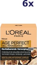 L'Oréal Paris Age Perfect Cell Renaissance Dagcrème - 6x50ml - Voordeelverpakking