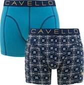Cavello 2P boxers print blauw II - M