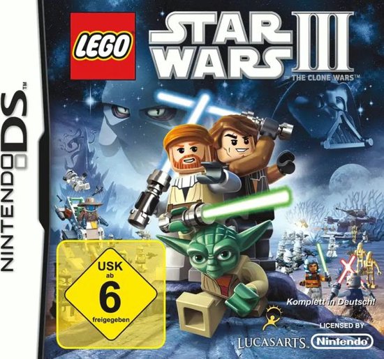 LEGO Star Wars III The Clone Wars-Duits (NDS) Nieuw
