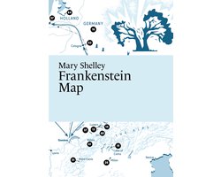 Literary Maps Series- Mary Shelley, Frankenstein Map