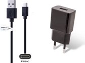 OneOne 2A lader + 0,25m USB C kabel. Oplader adapter past op o.a. ZTE Nubia M2, N1, N2, Play, Z11, Z12, Z17, Z17s, S30, Z18 Mini, Z20, Z30, Z40, Zmax, Voyage 20, Red Magic 5G, 5S, 6, 6S, 6R, 7 (Lit / Max / Mini / Pro / SE)