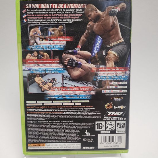 Nintendo Switch UFC 2009 Undisputed UFC 2009: Undisputed - Classics Edition | Games | bol