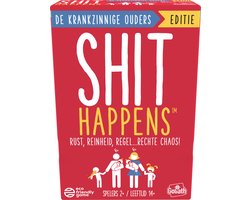 Goliath Shit Happens De Krankzinnige Ouders Editie - Kaartspel - Nederlandstalig - 18+