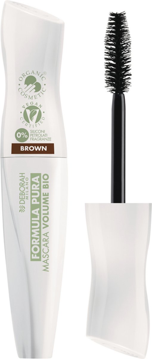 Goedkoopste Deborah Milano Pura Volume Mascara Bio Brown 12ML