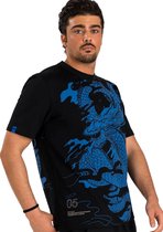 Venum Dragon's Flight T-shirt Katoen Midnight Blue maat XL
