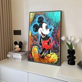 Disney Mickey Mouse Peinture de diamants - 30x40cm - Mickey Mouse - Peinture de diamants - Enfants - Adultes