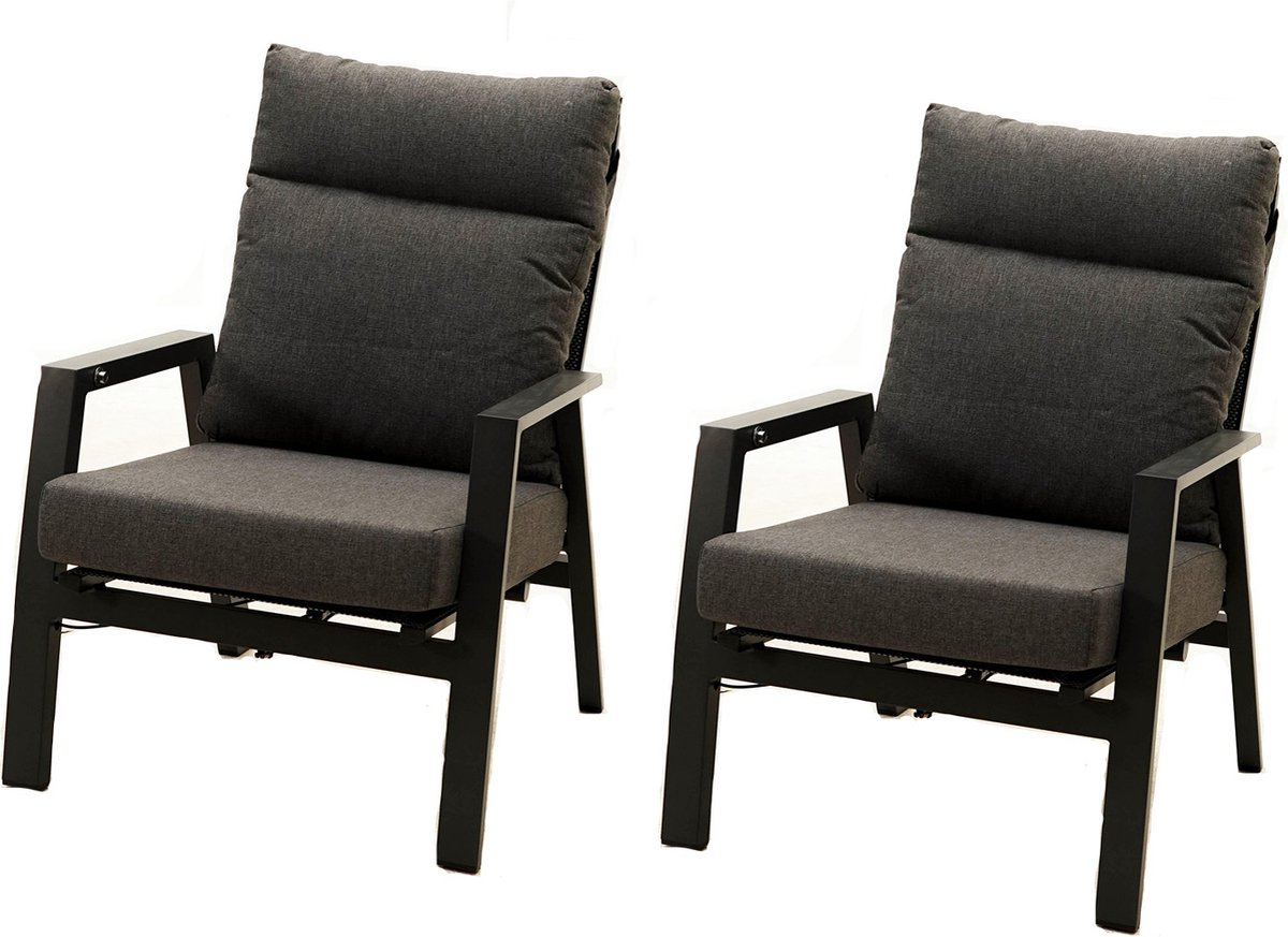 Ohio loungestoel 2 stuks