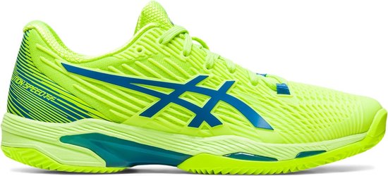 Asics Tennisschoen Solution Speed FF 2 Clay Dames Groen Blauw