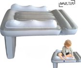 Multis - Vliegtuigbedje voor Baby’s - Reisbedje - Vliegtuigmatras - Autobedje - Opblaasbaar Reiskussen - Opblaasbare Voetensteun - Voetensteun