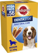 Bol.com Pedigree Dentastix - Medium Hond - Gebitsverzorging - 56 Kauwsnacks aanbieding