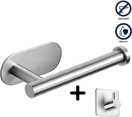 Reserve toiletrolhouder voor reserve wc-rollen
