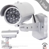 Borvat® - Dummy camera - beveiligingscamera - LED indicatie - voor binnen en buiten