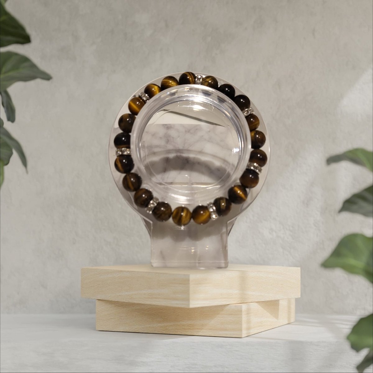 Tijgeroog armband