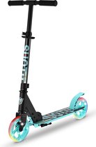 Suotu Kinderstep - 145mm wielen - Step - 3 tot 12 Jaar - tot 50 kg - lichtgevende wielen - Jongens/Meisjes - Aluminium