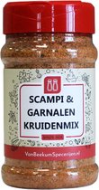 Van Beekum Specerijen - Scampi & Garnalen Kruidenmix - Strooibus 220 gram
