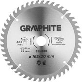 GRAPHITE 55H688 Zaagblad 165x20x1,5x48T