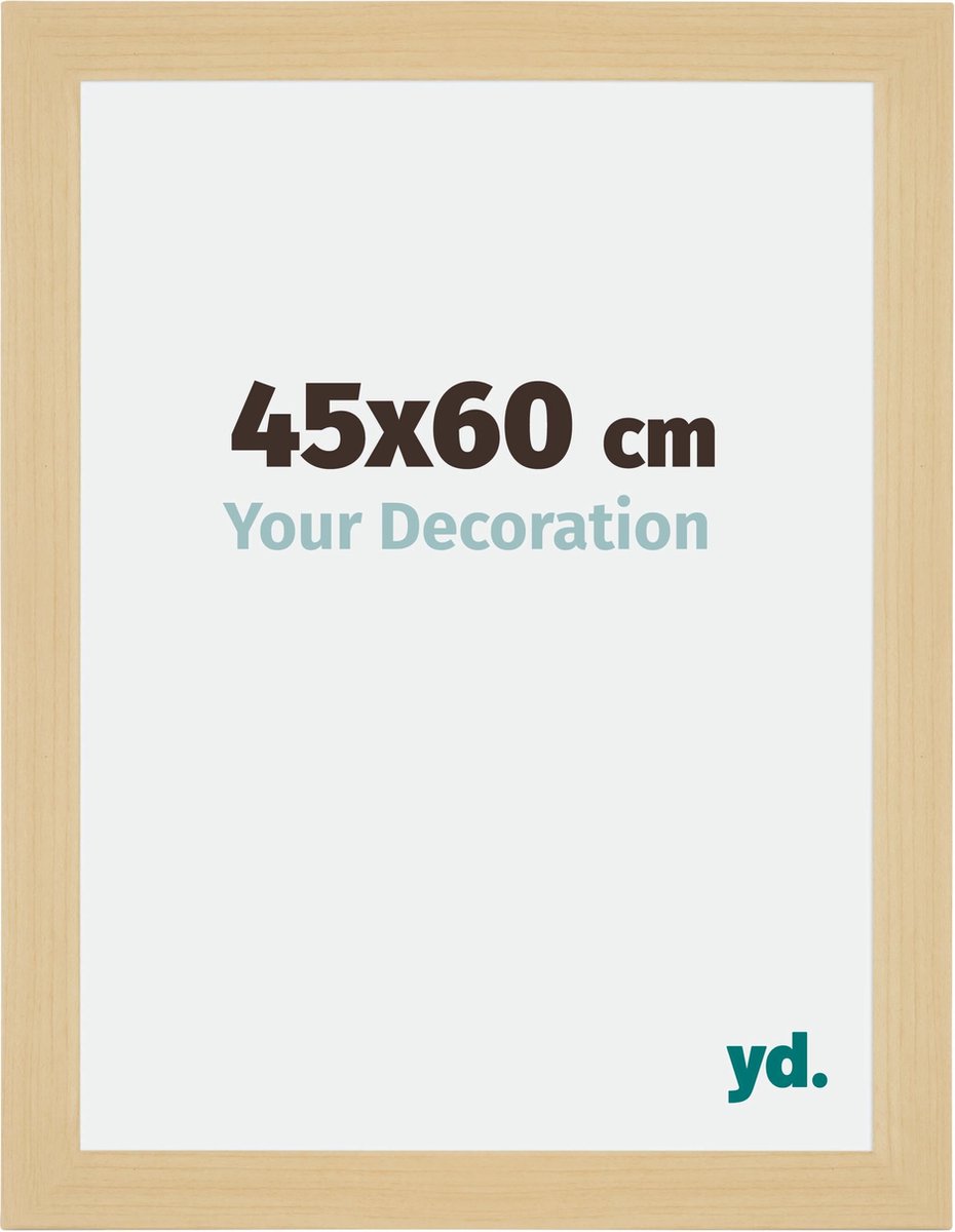 Your Decoration - Fotolijst 45x60 cm - MDF - Ahorn Decor - Mura