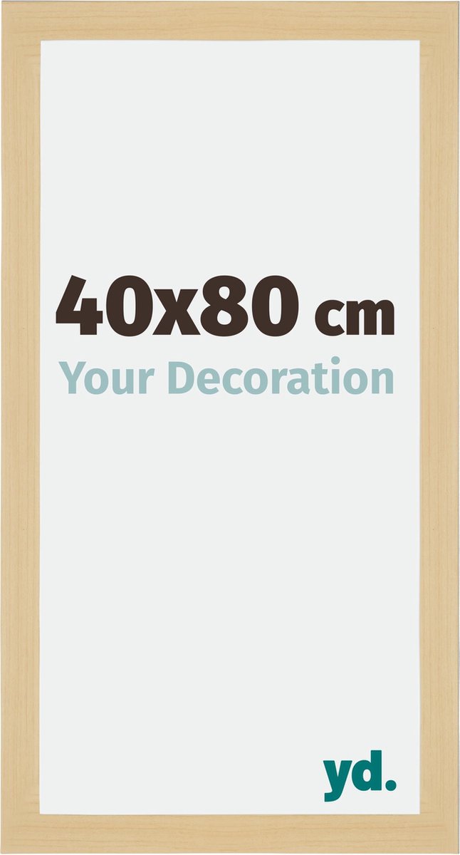 Your Decoration - Fotolijst 40x80 cm - MDF - Ahorn Decor - Mura
