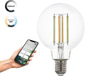 EGLO connect.z  Smart LED Lamp - E27 - Ø 8 cm - Instelbaar wit licht - Dimbaar - Zigbee