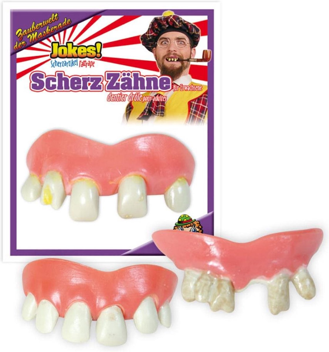 Fries Fop gebit - Scheve tanden in verschillende modellen