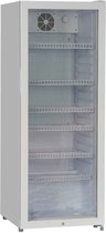 HCB® - koelkast à porte vitrée Professionnel Restauration - 248 litres - Wit - 230V - Refroidissement avec porte vitrée - Réfrigérateur à bouteilles - Réfrigérateur à boissons