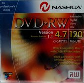 Nashua DVD+RW 4x 4,7GB 5-pack Jewelcase