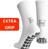 Jacob & Roy's - Gripsokken - 1 Paar - Gripsokken Voetbal - Sportsokken - Hardloopsokken - Tennissokken - Antislip Sokken - Grip Socks - Maat 47-50