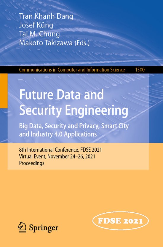 Communications in Computer and Information Science1500- Futu ... - cover