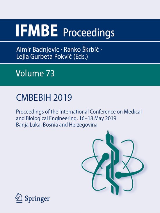 IFMBE Proceedings73- CMBEBIH 2019 - cover