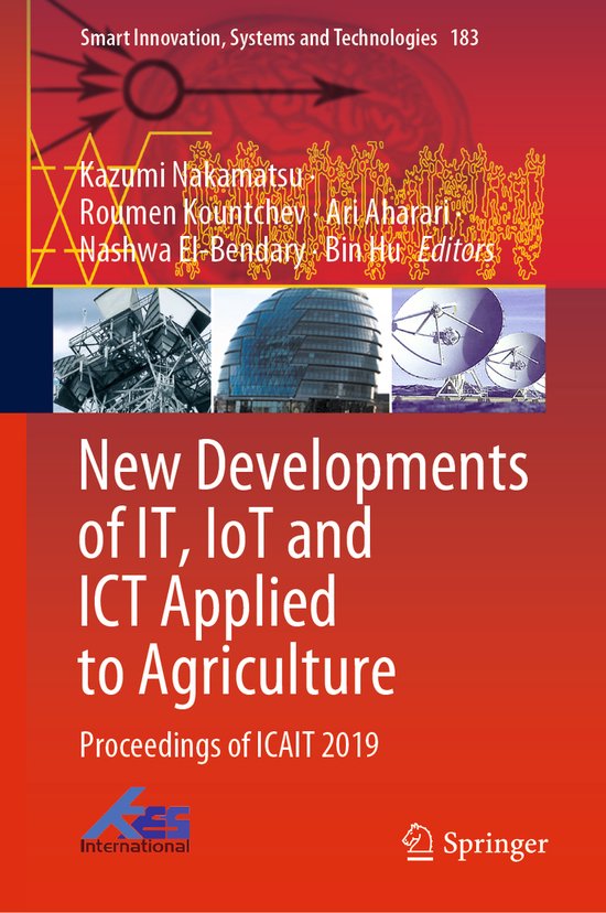 New Developments of IT IoT and ICT Applied to Agriculture - cover