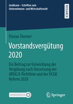 Juridicum - Schriften zum Unternehmens- und Wirtschaftsrecht- Vorstandsvergütung 2020