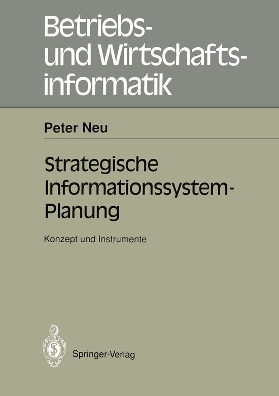 Strategische Informations-System-Planung - cover