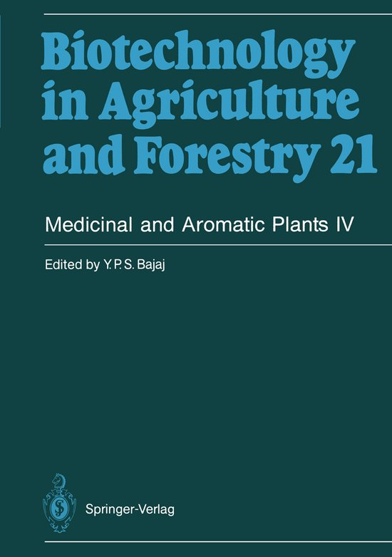 Medicinal and Aromatic Plants IV - cover