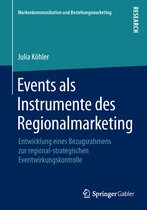 Events als Instrumente des Regionalmarketing