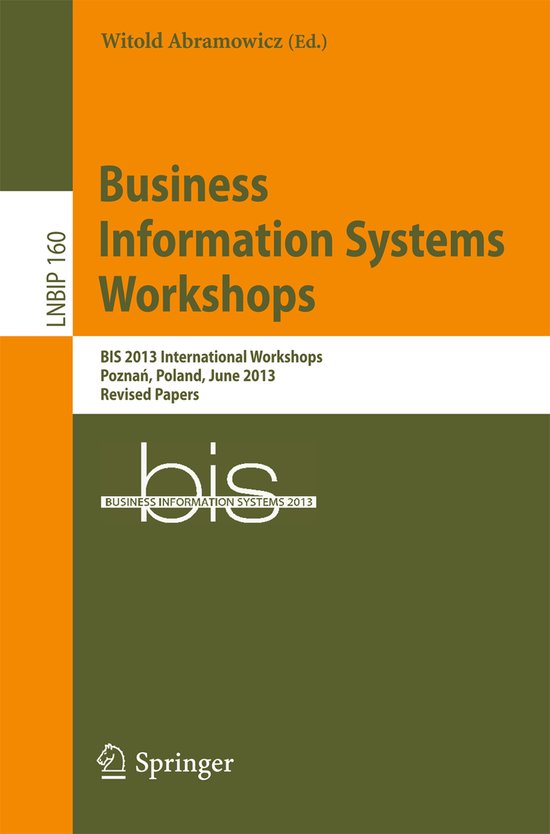 Business Information Systems Workshops - cover