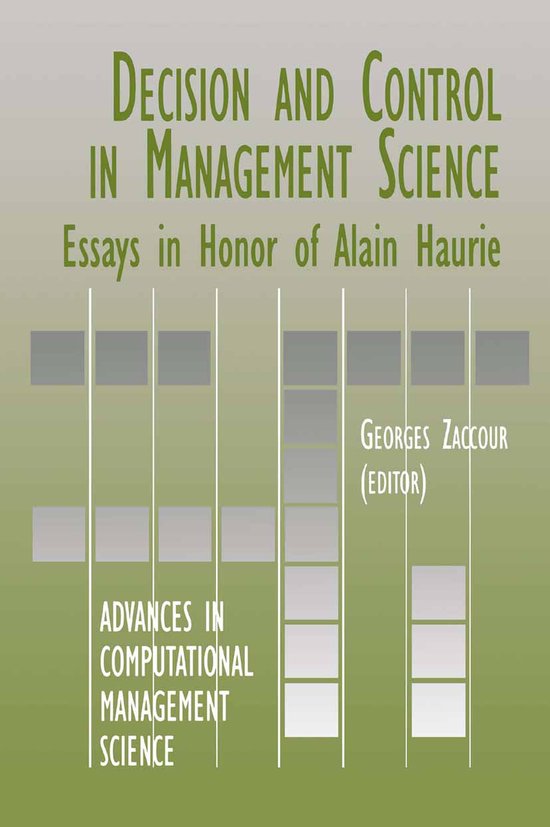 Decision & Control in Management Science - cover