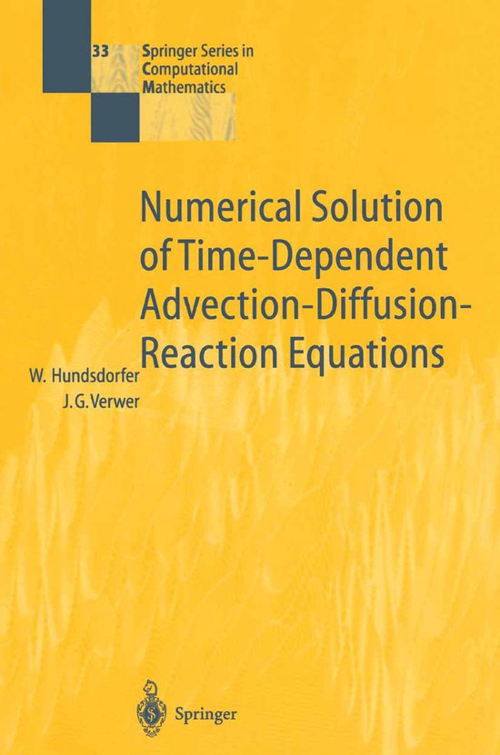 Numerical Solution of Time-Dependent Advection-Diffusion-Rea ... - cover