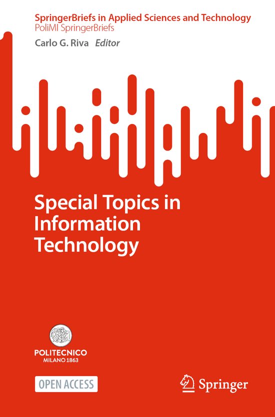SpringerBriefs in Applied Sciences and Technology- Special T ... - cover