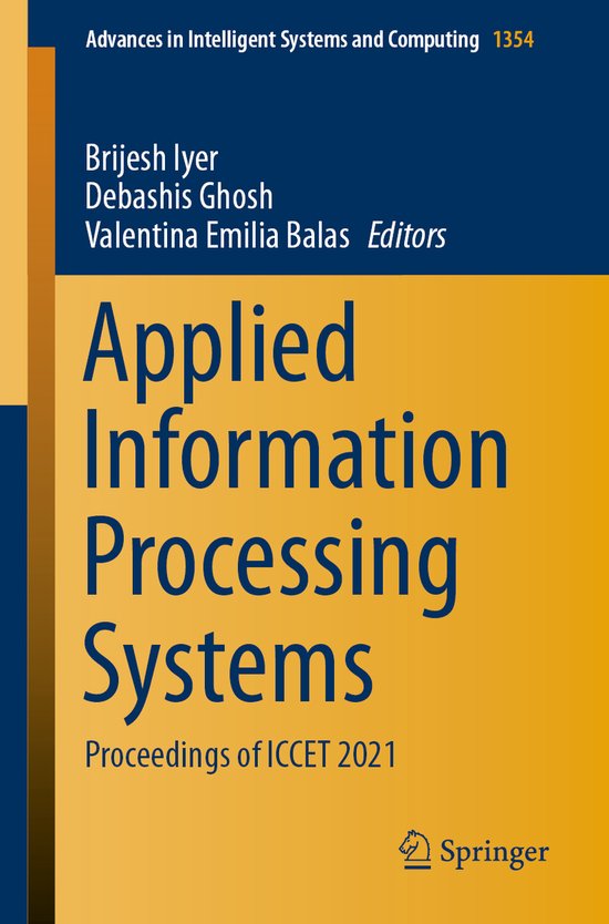 Applied Information Processing Systems - cover