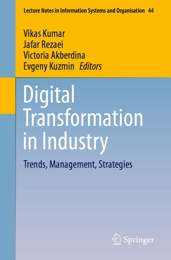 Digital Transformation in Industry - cover