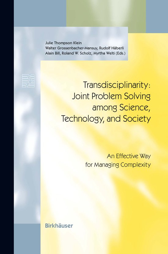 Transdisciplinarity - cover