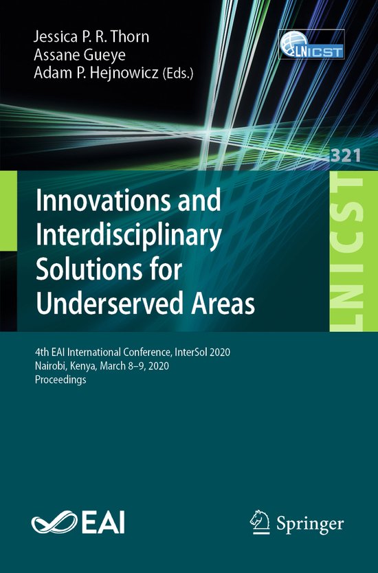 Innovations and Interdisciplinary Solutions for Underserved  ... - cover
