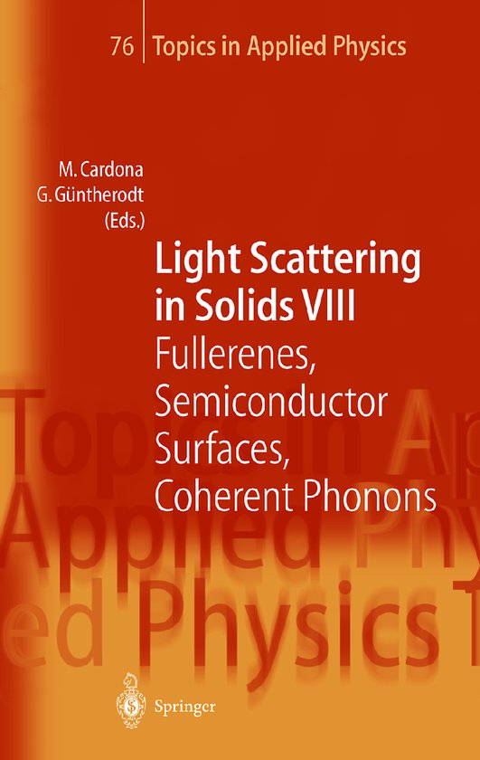 Light Scattering in Solids VIII - cover